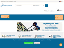 Tablet Screenshot of game-center.cz